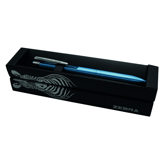 Bolígrafo de gel ZEBRA SARASA Grand punto mediano 0.7 mm turquesa estuche c/1