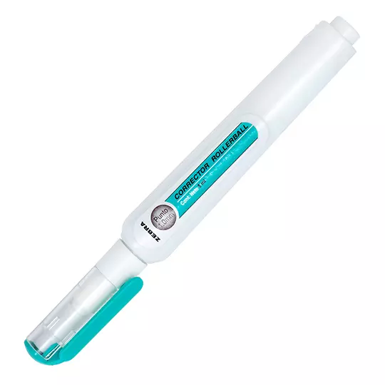 Corrector liquido en pluma ZEBRA punto mediano 1.0 mm 1 pieza (granel)