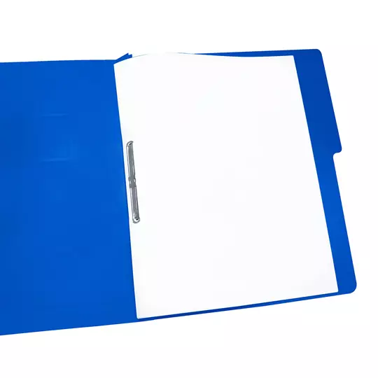 Carpeta pressboard Accopress sh ACCO oficio color azul obscuro c/broche de 8 cm