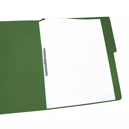 Carpeta pressboard Accopress sh ACCO carta verde obscuro con broche de 8 cm