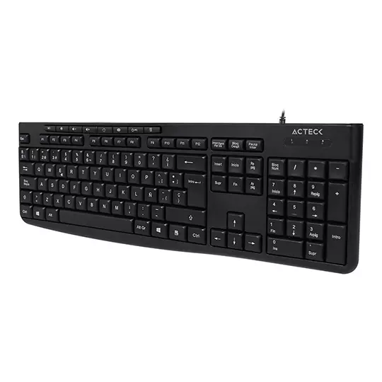 Teclado Alámbrico Inspire Prime TA222. 