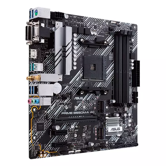 TARJETA MADRE ASUS MICRO ATX PRIME B550M-A AC