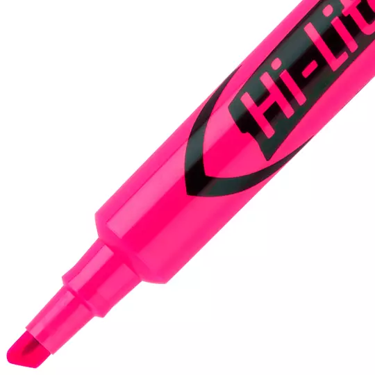 Resaltador Hi-Liter rosa 12 piezas AVERYcolor rosa