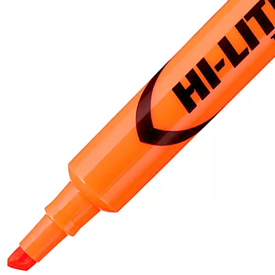Resaltador Hi-Liter naranja 12 piezas AVERY color naranja