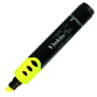 Resaltador de texto Vision Plus punta cincel 6 mm amarillo caja con 12 pzas