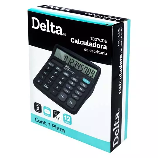 Calculadora de escritorio 12 dígitos Barrilito calculadora escritorio mediana
