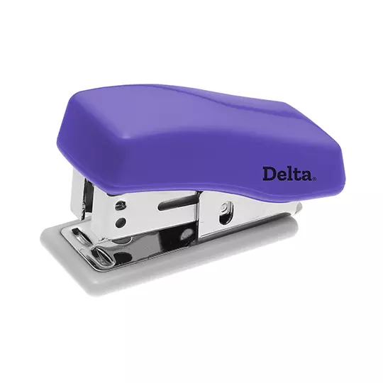 Mini Engrapadora DELTA Escolar DE04 Incluye 500 Grapas