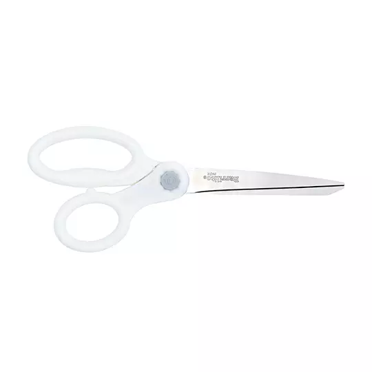 Tijera oficina/costura Barrilito 20.3 cm uso escolar, oficina y manualidades