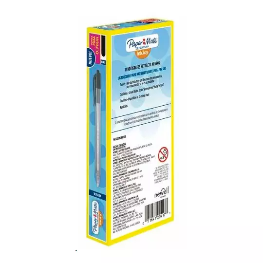 Boligrafo kilometrico RT 100 azul punto fino caja con 12 piezas