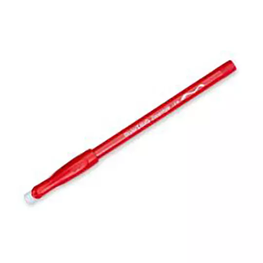Bolígrafo borrable Paper Mate rojo punta mediano caja con 12 piezas