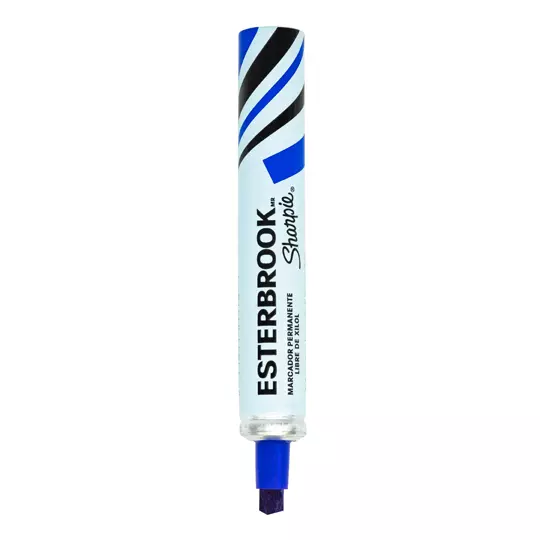Marcador permanente Esterbrook color azul 1 pieza 2