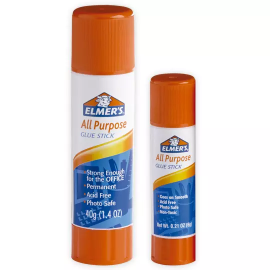 Lápiz adhesivo Elmers 40 gr + 1 barra de6gr