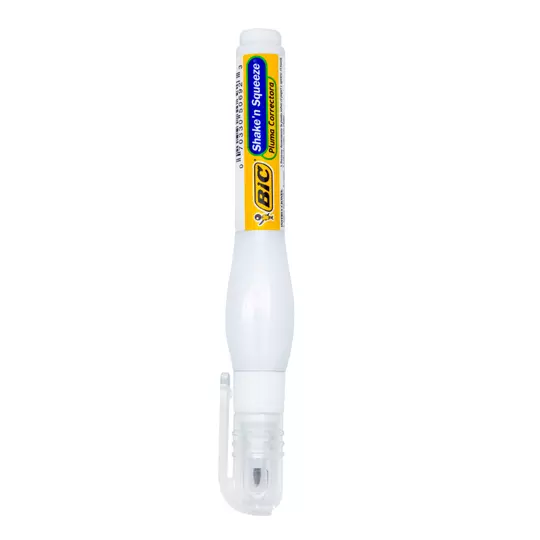 Corrector líquido en pluma BIC Shake & Squeeze 8 ml 1 pieza