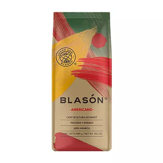 Café molido americano Blasón 400 gr.