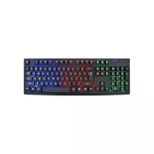 LM-Teclado USB           Iluminado RGB,     Negro    BROBOTIX 841581