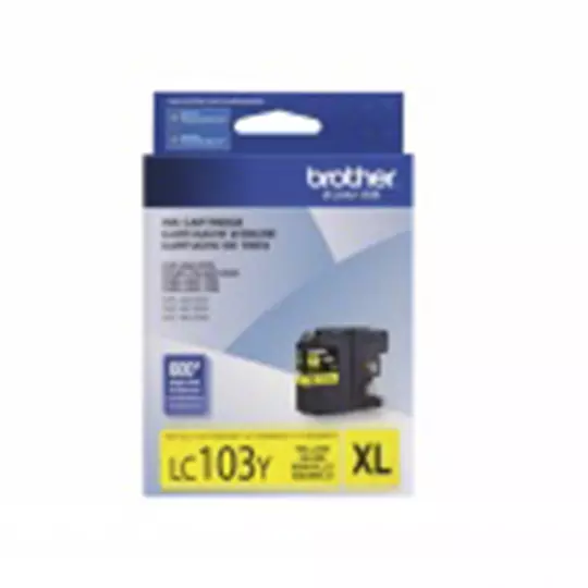 Cartucho brother de tinta amarilla LC103Y