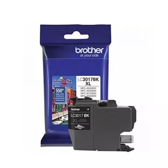 Cartucho Brother de tinta negro LC30117BK