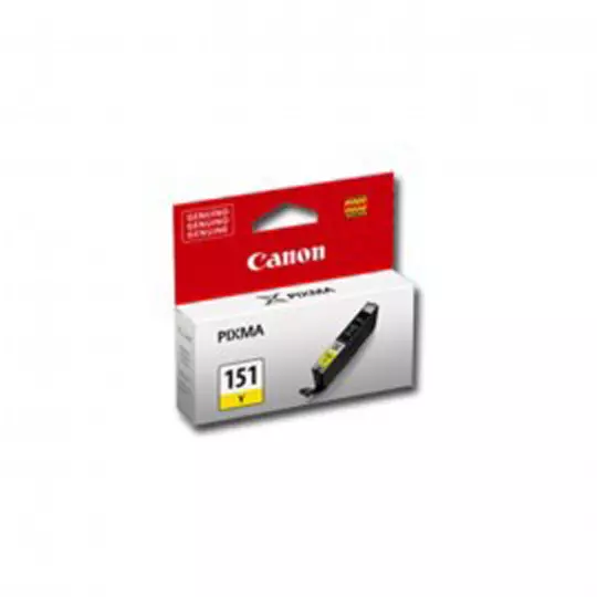 Cartucho Canon para tinta CLI-151 amarilla