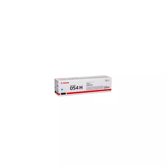 Cartucho Canon para toner 054 H cyan.