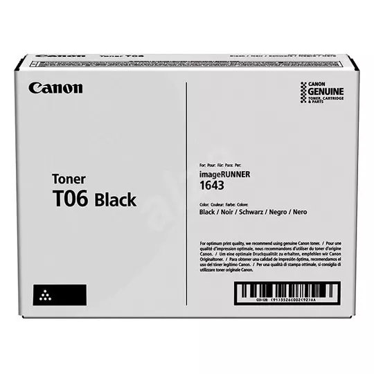 Toner Canon T-06 negro.