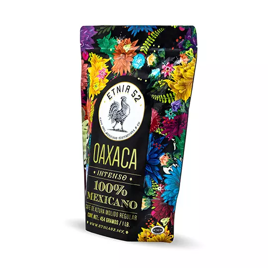 Café molido y tostado etnia 52 Oaxaca 454 gr