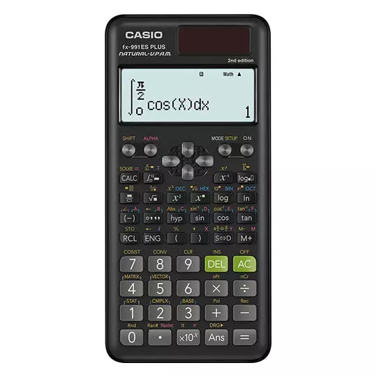 Calculadora científica 417 funciones CASIO 4 líneas en pantalla