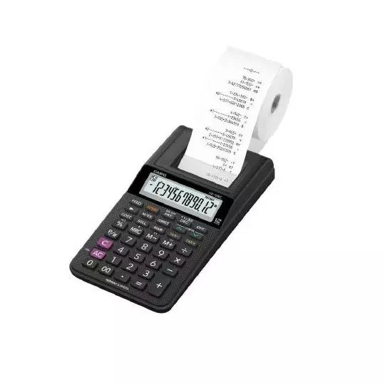 Sumadora 12 dígitos CASIO 2.0 líneas porsegundo