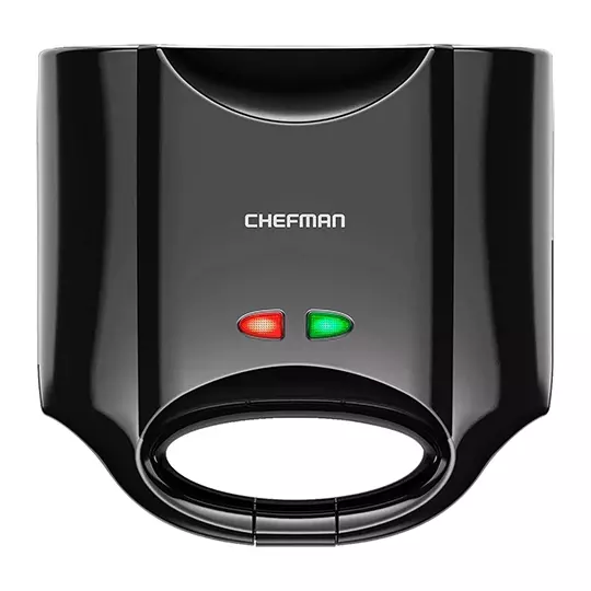 Sandwichera eléctrica CHEFMAN negra RJ01-V2-SM-MX