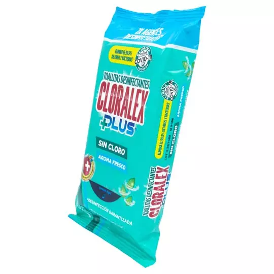 Toallas Cloralex desinfectantes c/48.