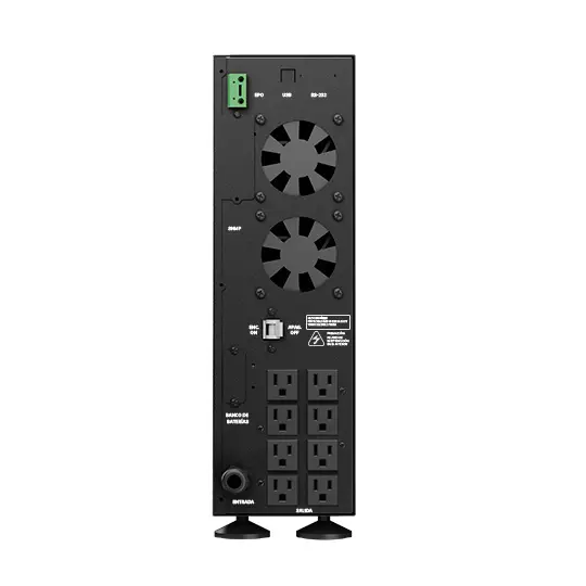UPS 2000VA/2000W ON LINE SENOIDAL DOBLE CONVERSIÓN ALTA FRECUENCIA SIGNAL.