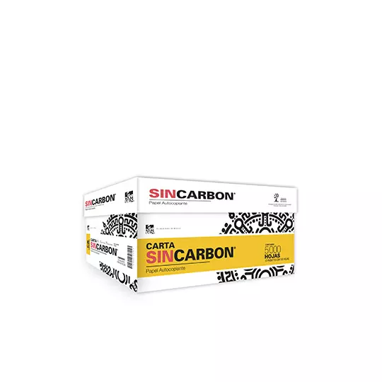 Caja de papel autocopiante original copamex Sin carbon blanco 75gr