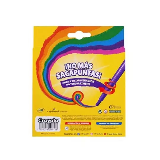 Mini crayones Crayola Twistables 12 unidades