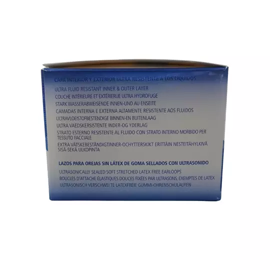 Cubrebocas GRUPREYSA 3 capas termosellado azul Marino con 50 pza.