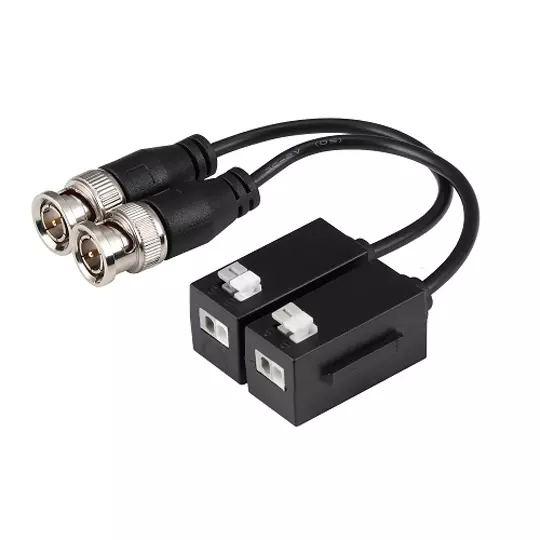 Par de transceptores  pasivos Dahua 4k modelo PFM8004K