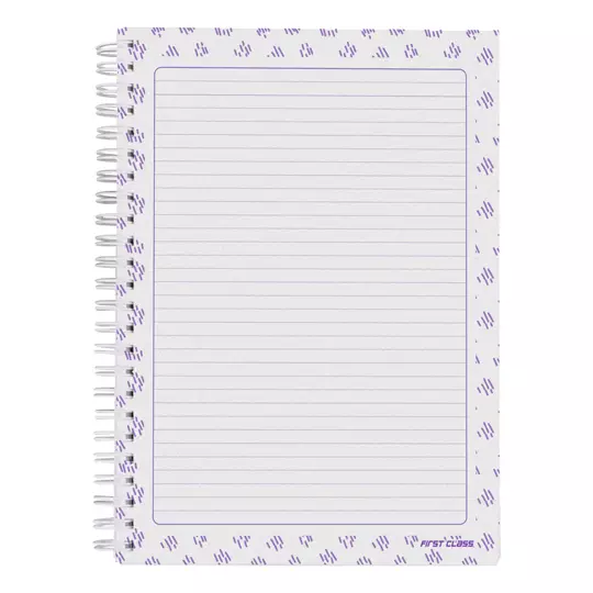 Cuaderno first class profesional 160 hojas  56 g.pastel cuadrado