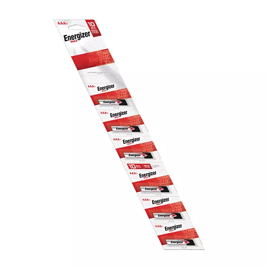 Pila Alcalina Energizer AAA tira con 6 pzas