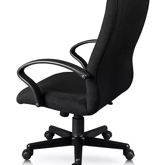 Silla ejecutiva ERGO mod. 1956 reclinable con descansa brazos color negro