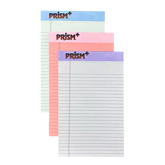 Block de hojas Tops 5" x 8" colores surtidos rayado con 50 hojas paquete c/6 pzs