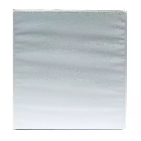 Carpeta panorámica económica Cardinal carta blanca herraje de 1 pulgada "O"