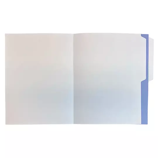 Folder de color Pendaflex carta color lavanda ceja 1/2 caja con 50 pzas
