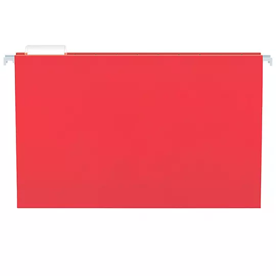 Folder colgante Pendaflex oficio color rojo caja con 25 pzas