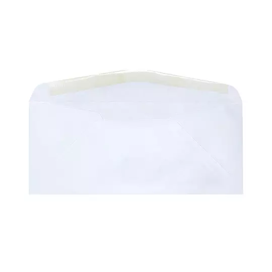 Sobre con ventana engomado Ampad color blanco No. 10 caja con 500 pzas