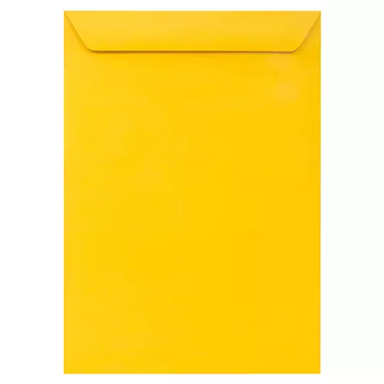 Sobre kraft engomado Fortec oficio caja con 50 piezas