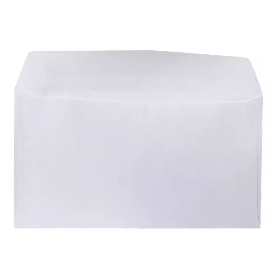 Sobre correspondencia blanco Fortec carta 6 3/4" caja con 100 piezas