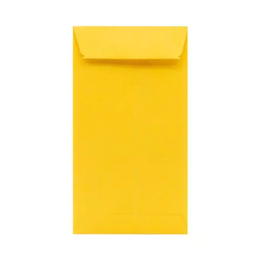Sobre coin No. 5 Fortec Kraft económico sin goma caja con 100 piezas