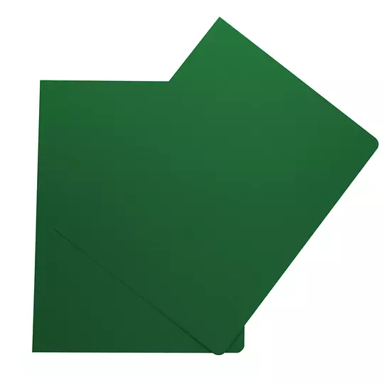 Cubierta plástica tamaño carta GBPlak liso GBC color verde