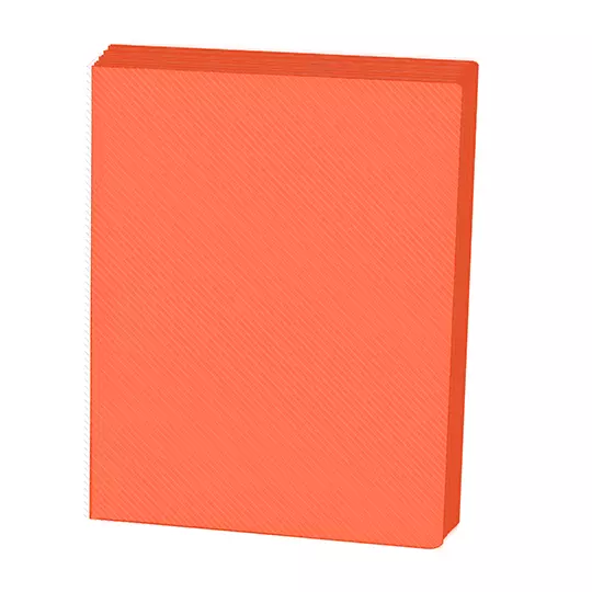 Cubierta GBPlak rayada coral GBC tamaño carta