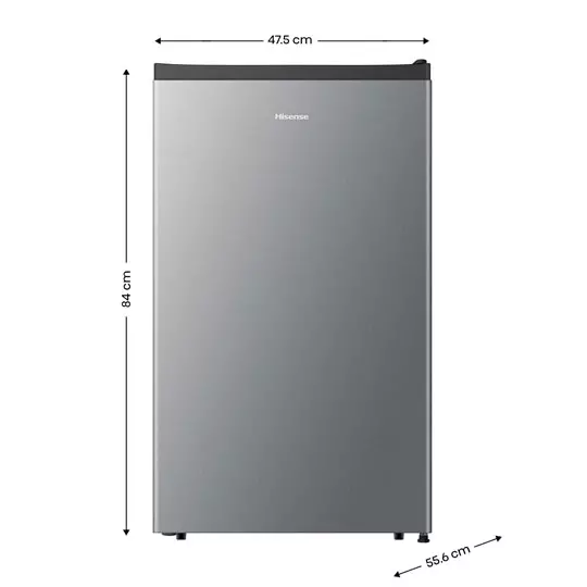Frigobar Hisense 4.2 Pies, Silver. RR43D6ACX1