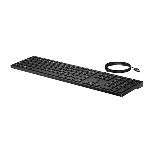 Teclado de escritorio HP 320K. (M).
