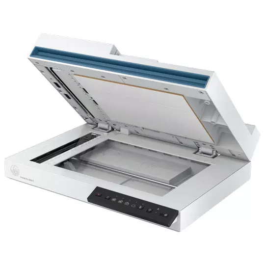Escáner HP de cama plana y ADF, ScanJet Pro 2600 F1